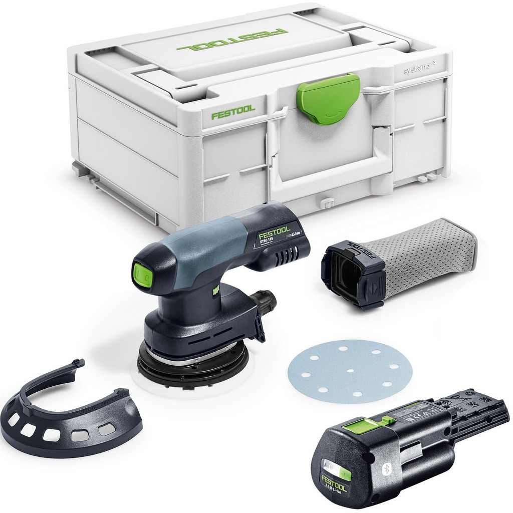 Festool Akku Exzenterschleifer ETSC 125-Basic Akkupack BP 18Li 3,1 Ergo-I 577030 Festool Akku Exzenterschleifer ETSC 125-Basic Akkupack BP 18Li 3,1 Ergo-I 577030