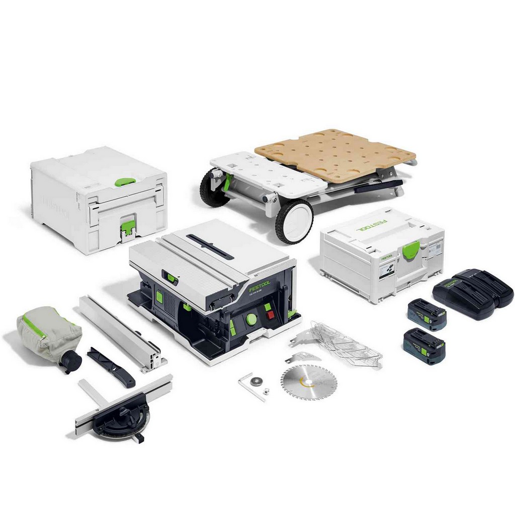 Festool Akku Tischkreissäge +Energie-Set +Untergestell CSC SYS 50 EBI-Set 577379 Festool Akku Tischkreissäge +Energie-Set +Untergestell CSC SYS 50 EBI-Set 577379