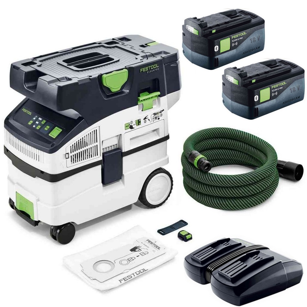 Festool Akku Absaugmobil CLEANTEC CTLC MIDI I-Basic 577066+ Akkupack + Ladegerät Festool Akku Absaugmobil CLEANTEC CTLC MIDI I-Basic 577066+ Akkupack + Ladegerät