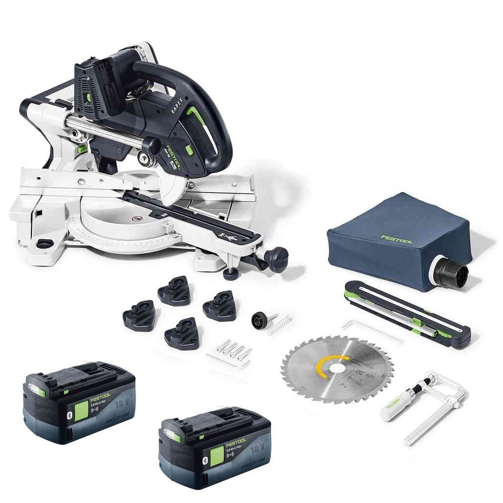 Festool Akku Kappsäge Zugsäge KAPEX KSC 60 EB-Basic 577775 + Akkupack Set Festool Akku Kappsäge Zugsäge KAPEX KSC 60 EB-Basic 577775 + Akkupack Set