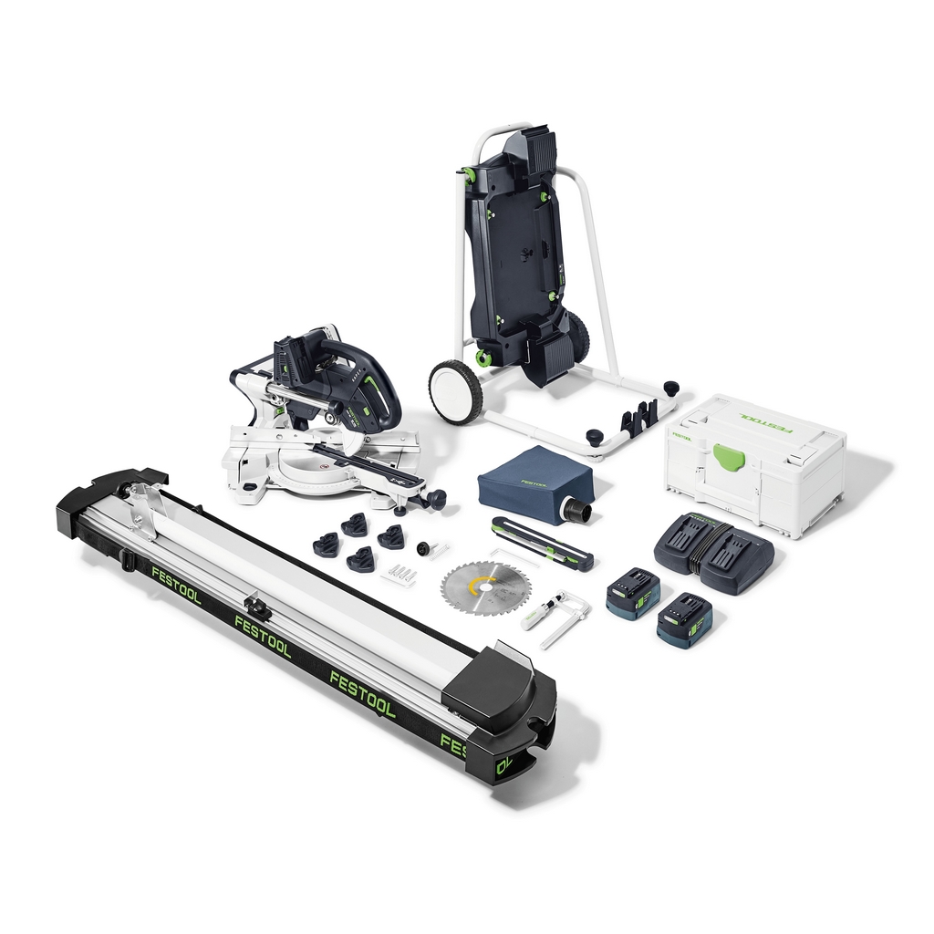 Festool Akku Kapp Zugsäge KAPEX KSC 60EB+Energie Set +Untergestell +Kappanschlag Festool Akku Kapp Zugsäge KAPEX KSC 60EB+Energie Set +Untergestell +Kappanschlag