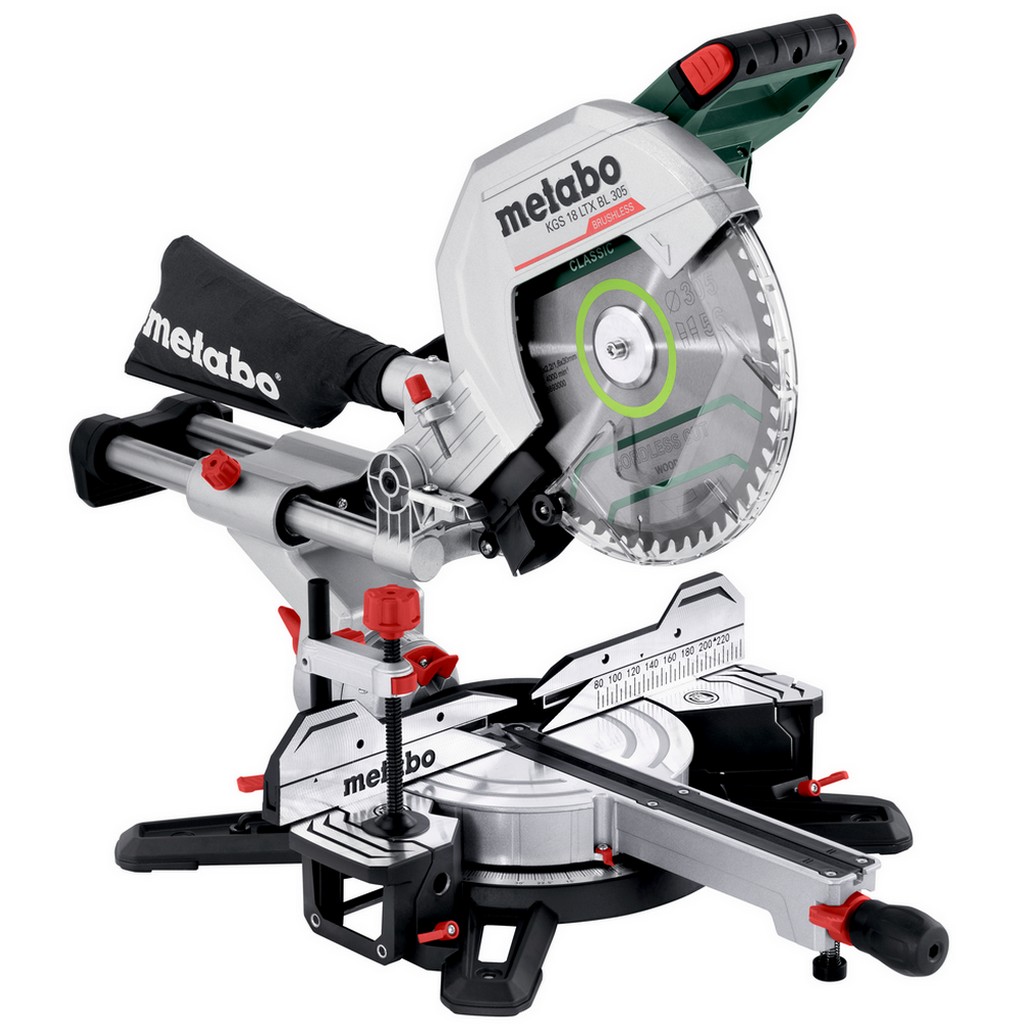 Metabo Akku Kappsäge KGS 18 LTX BL 305 + Untergestell KSU 251 Metabo Akku Kappsäge KGS 18 LTX BL 305 + Untergestell KSU 251