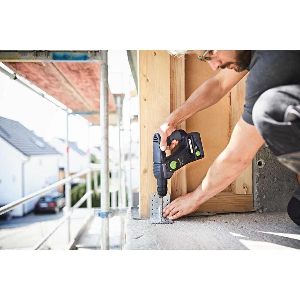 Festool Akku Bohrhammer BHC 18-Basic + HighPower Akku BP18 Li 4,0 HPC-ASI 577057 Festool Akku Bohrhammer BHC 18-Basic + HighPower Akku BP18 Li 4,0 HPC-ASI 577057