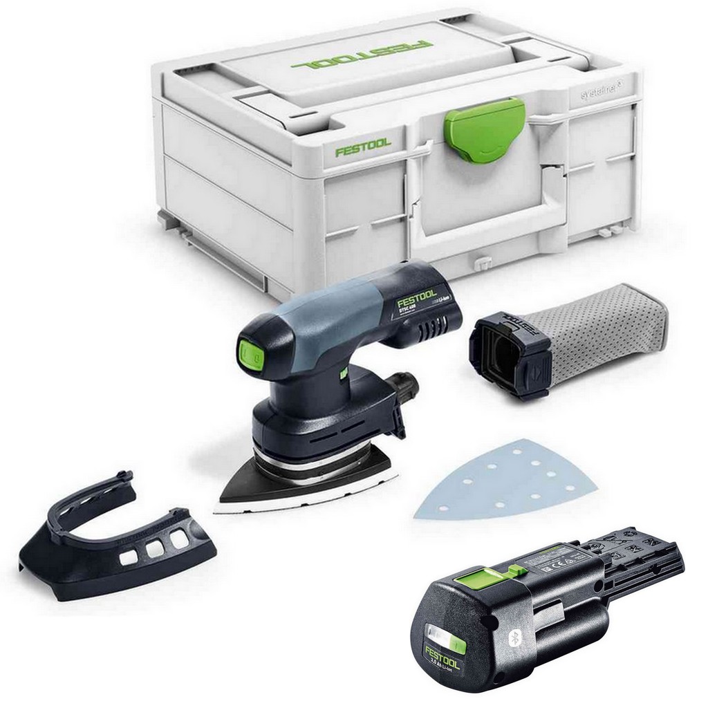Festool Akku Deltaschleifer DTSC 400-Basic + Akku BP 18 Li 3,0 Ergo I 577029 Festool Akku Deltaschleifer DTSC 400-Basic + Akku BP 18 Li 3,0 Ergo I 577029