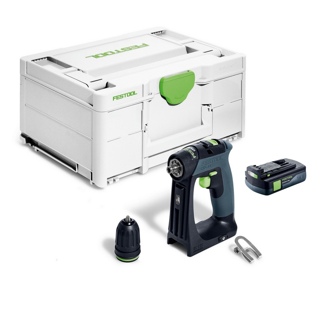 Festool Akku Bohrschrauber CXS 18-Basic inklusive Akkupack BP 18 Li 3,0 C 578063 Festool Akku Bohrschrauber CXS 18-Basic inklusive Akkupack BP 18 Li 3,0 C 578063