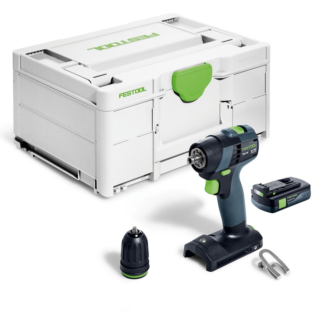 Festool Akku Bohrschrauber TXS 18-Basic inklusive Akku BP 18 Li 3,0 C 578064 Festool Akku Bohrschrauber TXS 18-Basic inklusive Akku BP 18 Li 3,0 C 578064
