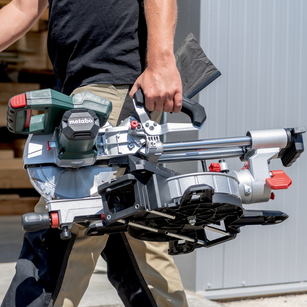 Metabo Akku Kappsäge Säge Ladegerät KGS 18LTX BL 216 + Untergestell KSU 251 Set Metabo Akku Kappsäge Säge Ladegerät KGS 18LTX BL 216 + Untergestell KSU 251 Set