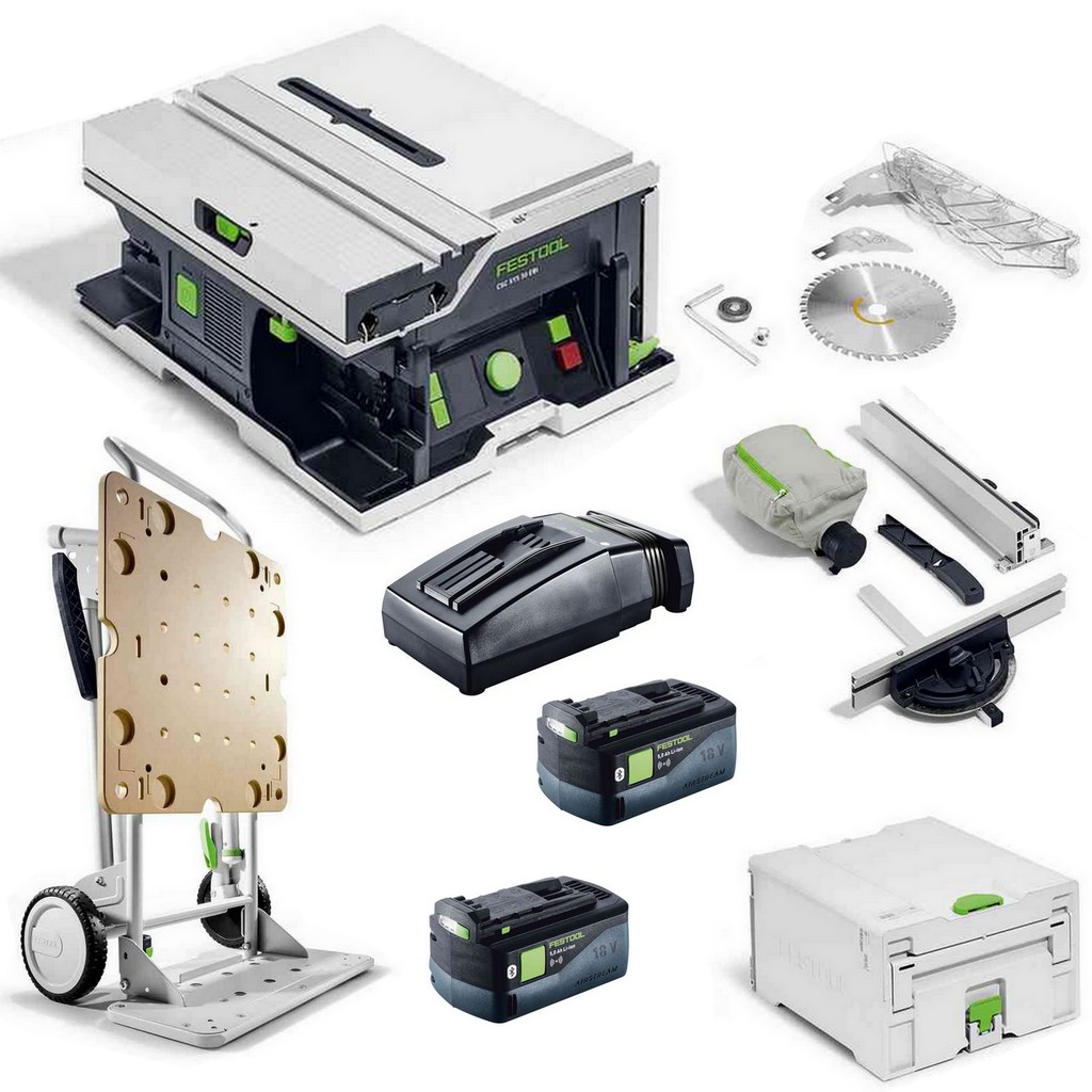 Festool Akku Tischkreissäge CSC SYS 50 EBI-Basic + Untergestell +Akku+ Ladegerät Festool Akku Tischkreissäge CSC SYS 50 EBI-Basic + Untergestell +Akku+ Ladegerät