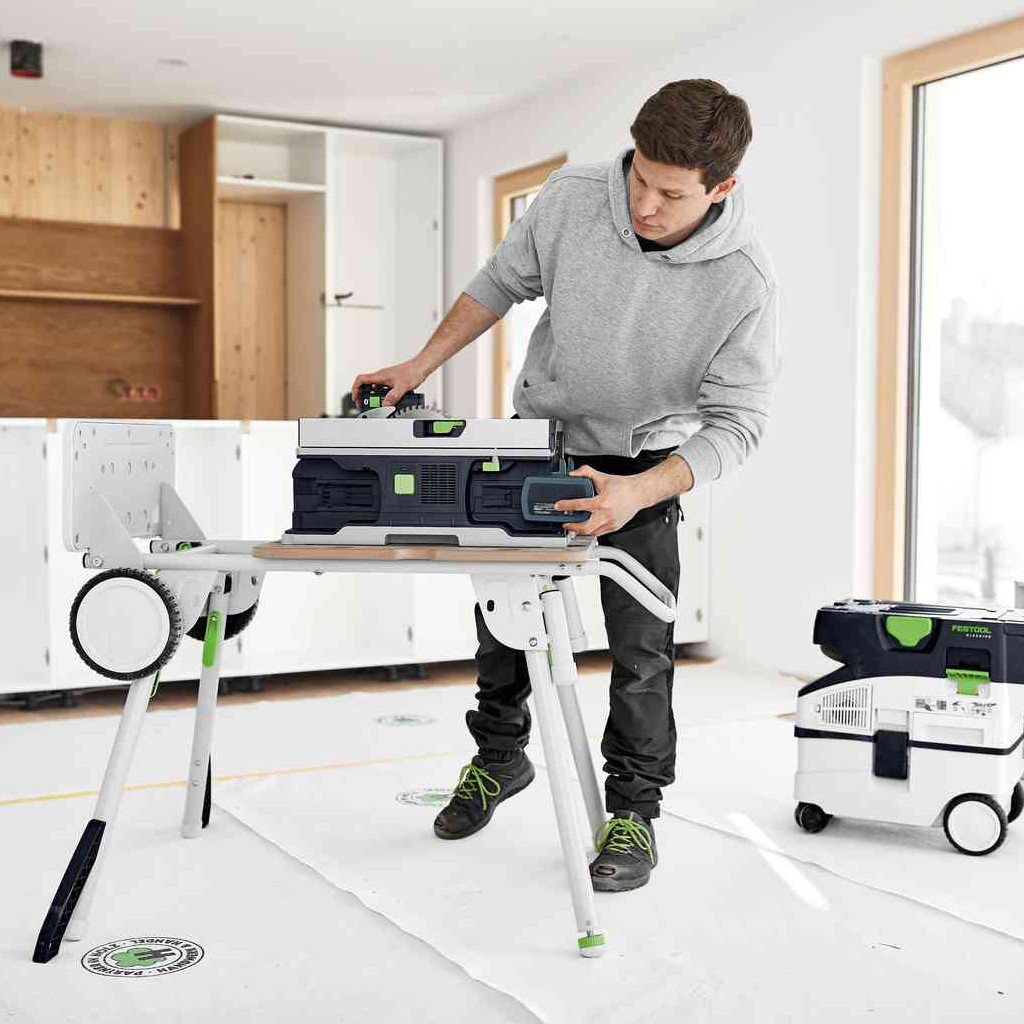 Festool Akku Tischkreissäge CSC SYS 50 EBI-Basic + Untergestell +Akku+ Ladegerät Festool Akku Tischkreissäge CSC SYS 50 EBI-Basic + Untergestell +Akku+ Ladegerät
