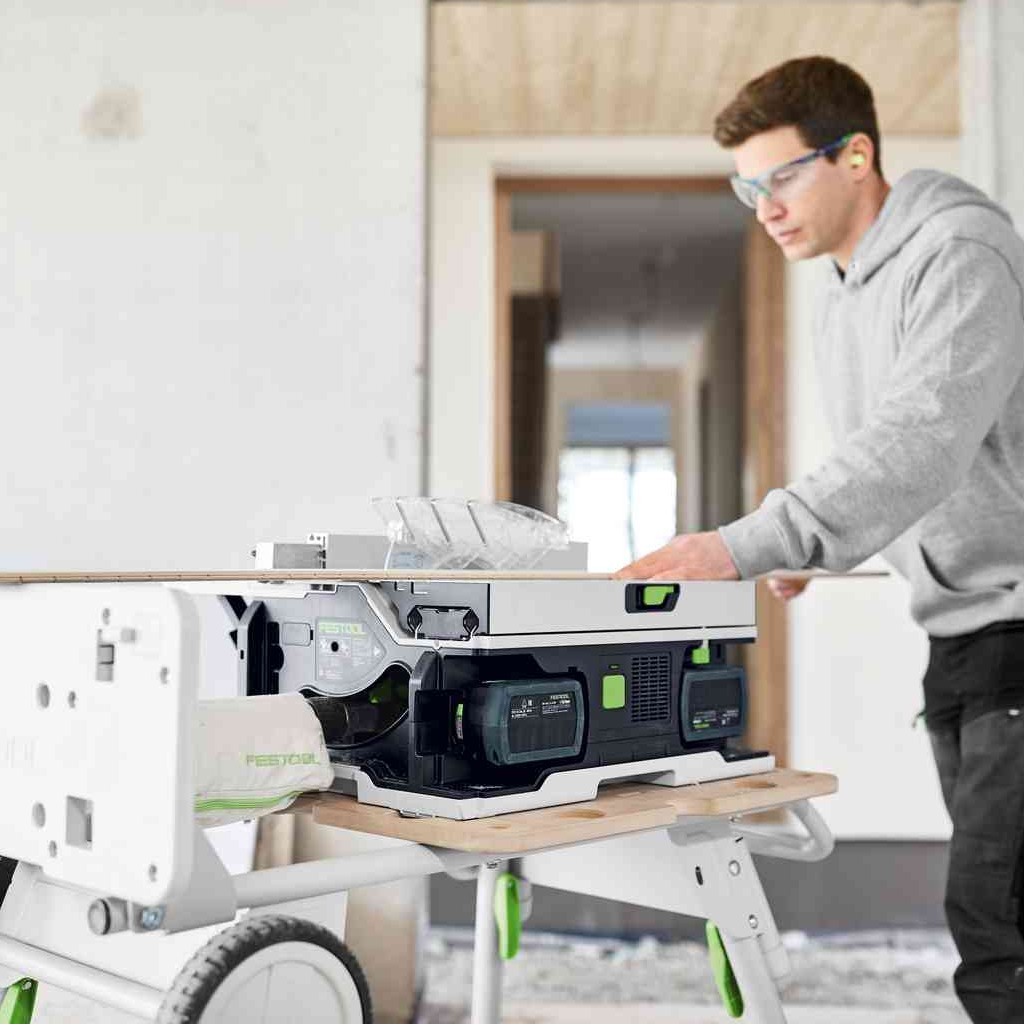 Festool Akku Tischkreissäge CSC SYS 50 EBI-Basic + Untergestell +Akku+ Ladegerät Festool Akku Tischkreissäge CSC SYS 50 EBI-Basic + Untergestell +Akku+ Ladegerät