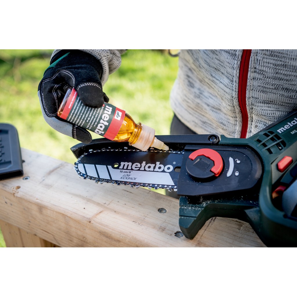 Metabo Akku Gehölzsäge MS 18 LTX 15 + Teleskopstab MS Set Solo ohne Akku Metabo Akku Gehölzsäge MS 18 LTX 15 + Teleskopstab MS Set Solo ohne Akku