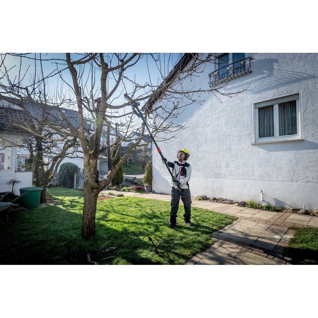 Metabo Akku Gehölzsäge MS 18 LTX 15 + Teleskopstab MS Set Solo ohne Akku Metabo Akku Gehölzsäge MS 18 LTX 15 + Teleskopstab MS Set Solo ohne Akku