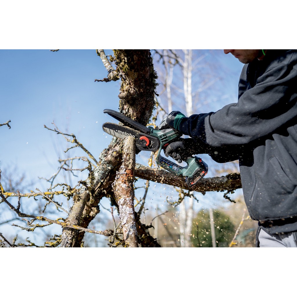 Metabo Akku Gehölzsäge MS 18 LTX 15 + Teleskopstab MS Set Solo ohne Akku Metabo Akku Gehölzsäge MS 18 LTX 15 + Teleskopstab MS Set Solo ohne Akku
