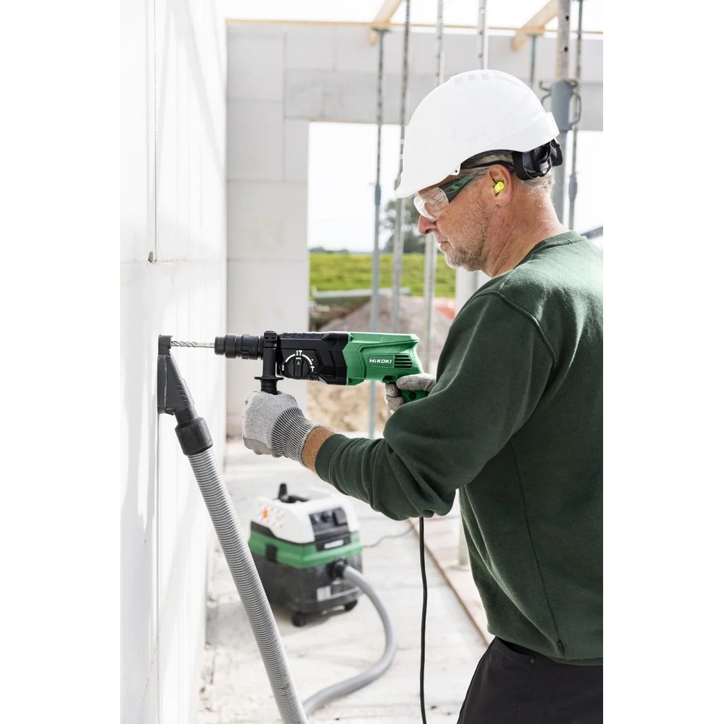 HiKOKI Bohrhammer Meißelhammer DH24PMHW1Z + Metabo Bohrer Meißel Set 10-teilig HiKOKI Bohrhammer Meißelhammer DH24PMHW1Z + Metabo Bohrer Meißel Set 10-teilig