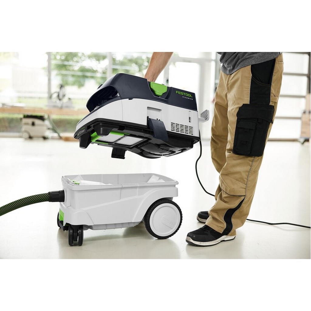 Festool Absaugmobil CLEANTEC CTM 26 EI AC + Reinigungsset RS-ST D 27/36-Plus Festool Absaugmobil CLEANTEC CTM 26 EI AC + Reinigungsset RS-ST D 27/36-Plus