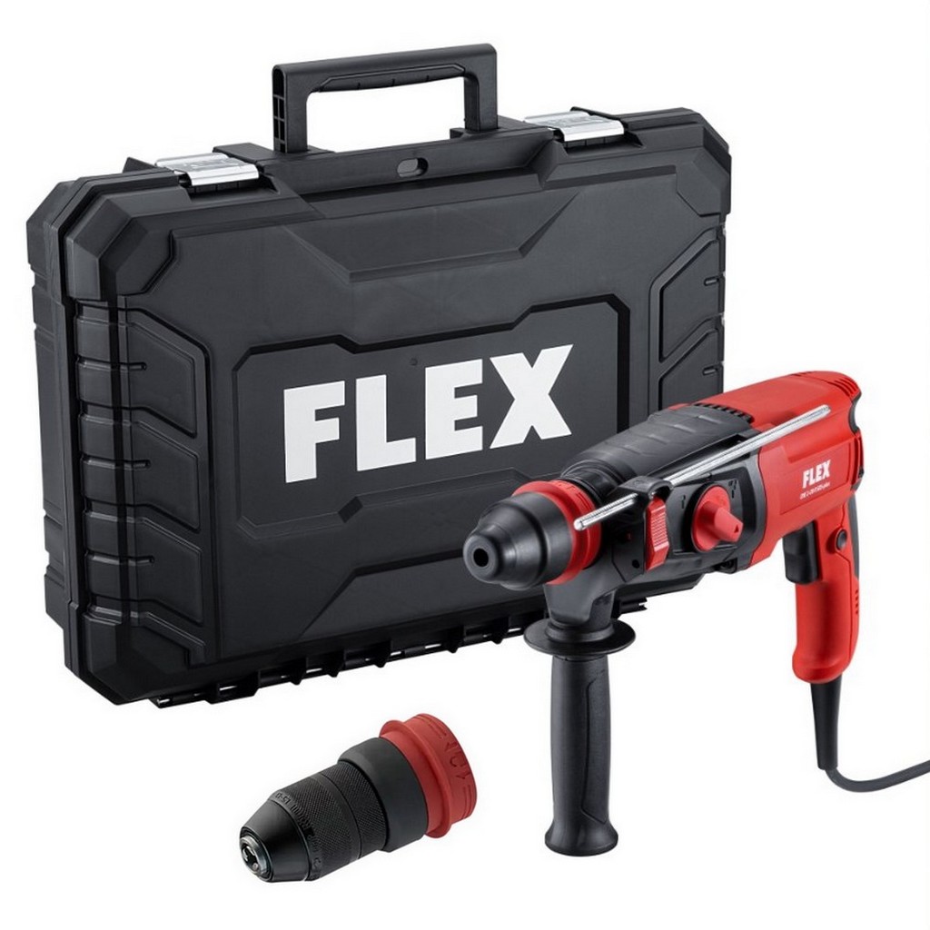 Flex Kombi-Bohrhammer CHE 2-28 R SDS-plus 533851 + Schnellspannbohrfutter 468843 Flex Kombi-Bohrhammer CHE 2-28 R SDS-plus 533851 + Schnellspannbohrfutter 468843