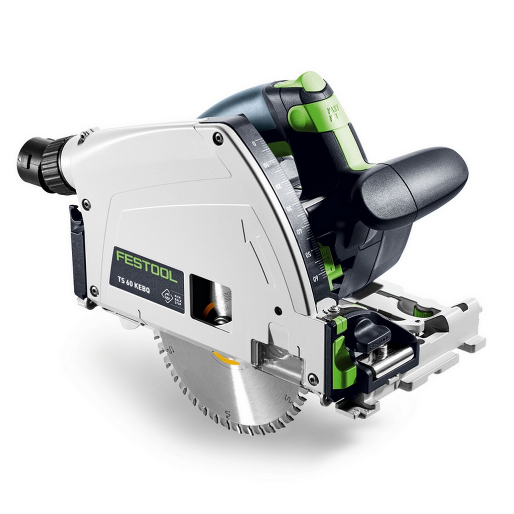 Festool Tauchsäge TS 60 KEBQ im Karton mit KickbackStop für Holz Plattenmaterial Festool Tauchsäge TS 60 KEBQ im Karton mit KickbackStop für Holz Plattenmaterial