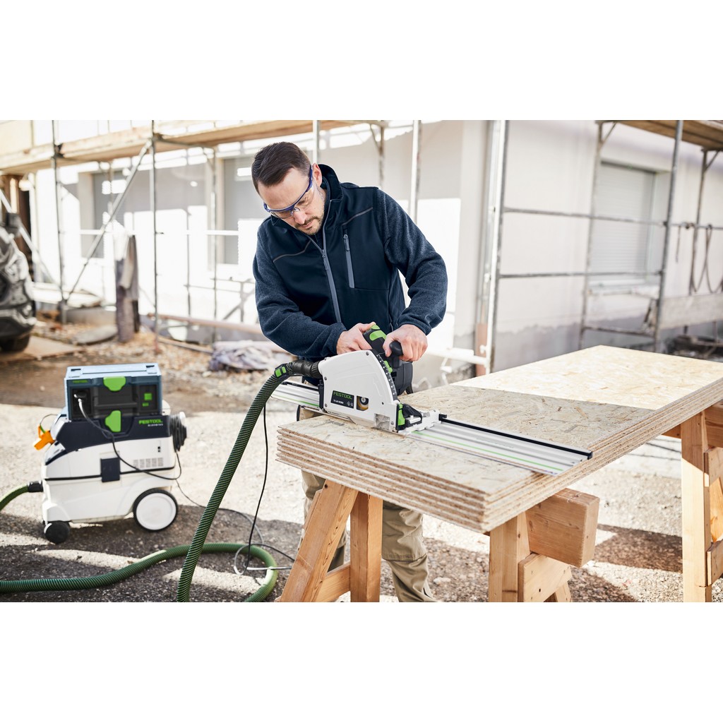 Festool Tauchsäge TS 60 KEBQ im Karton mit KickbackStop für Holz Plattenmaterial Festool Tauchsäge TS 60 KEBQ im Karton mit KickbackStop für Holz Plattenmaterial