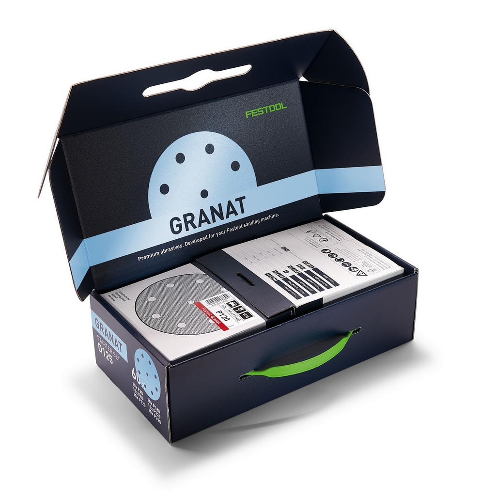 Festool Schleifmittel D125 GR Set P60 P80 P120 P180 P220 P320 578668 Festool Schleifmittel D125 GR Set P60 P80 P120 P180 P220 P320 578668