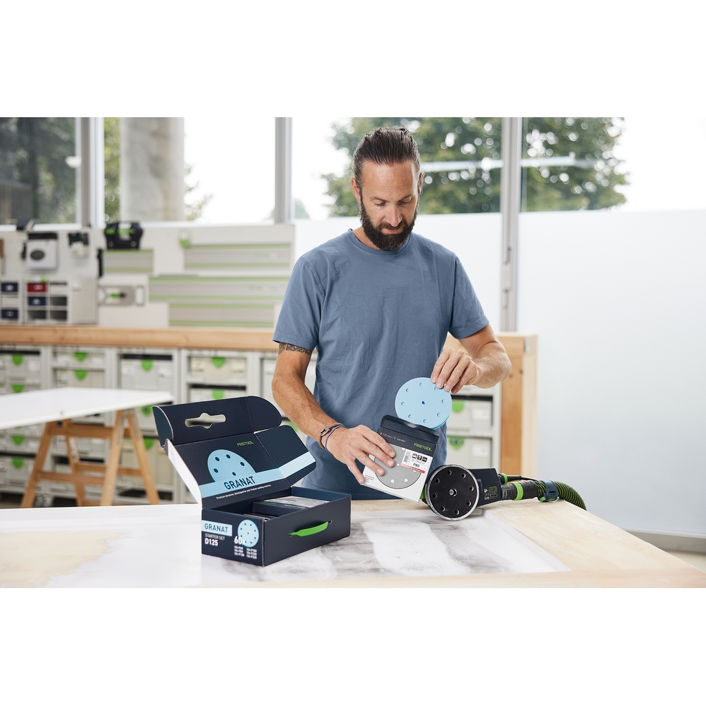 Festool Schleifmittel D125 GR Set P60 P80 P120 P180 P220 P320 578668 Festool Schleifmittel D125 GR Set P60 P80 P120 P180 P220 P320 578668