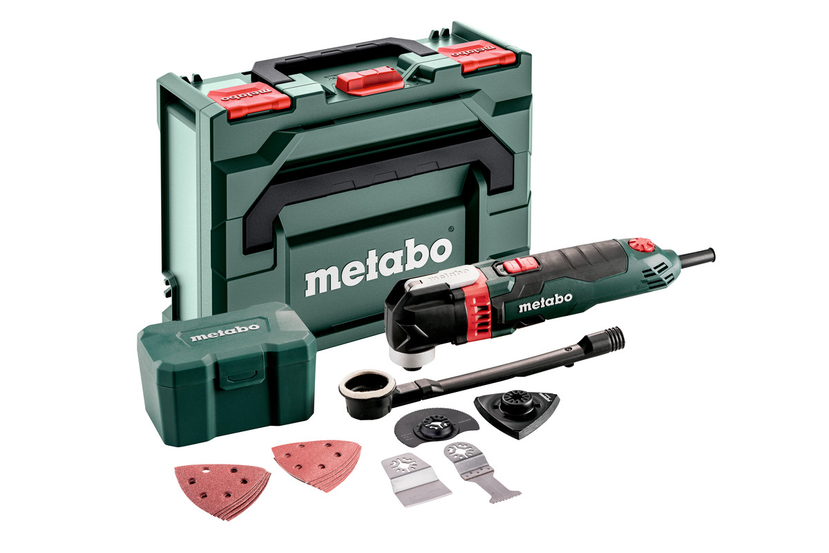 METABO Multitool MT 400 Quick Set 601406500 metaBOX 145 METABO Multitool MT 400 Quick Set 601406500 metaBOX 145