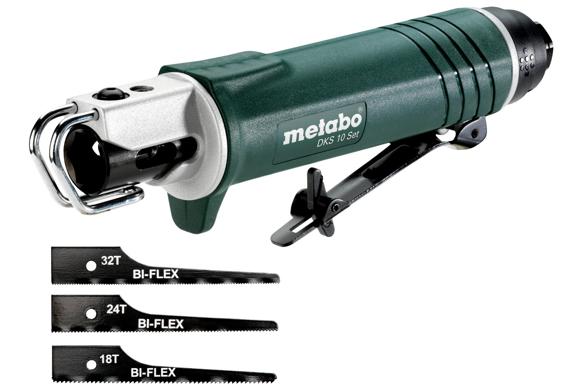 METABO Druckluft-Karosseriesäge DKS 10 Set 601560500 Kunststoffkoffer METABO Druckluft-Karosseriesäge DKS 10 Set 601560500 Kunststoffkoffer