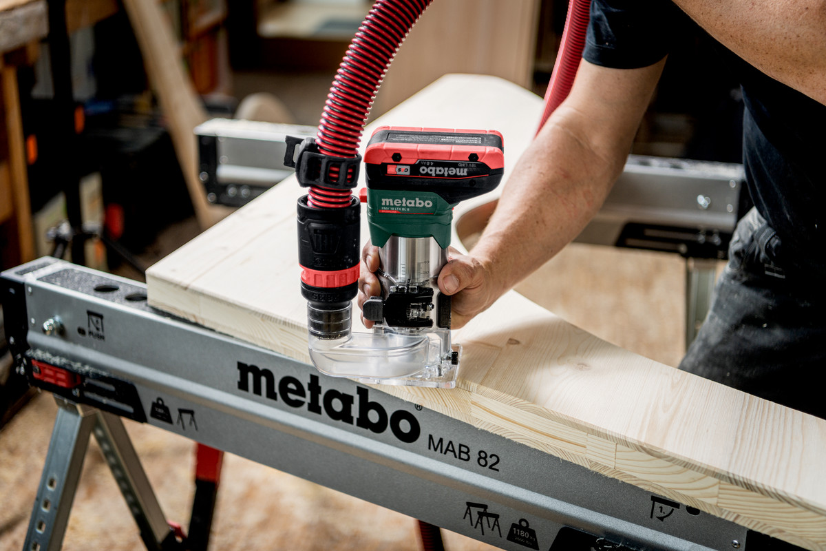 METABO Akku-Kantenfräse FMV 18 LTX BL 8 601742800 metaBOX 145 METABO Akku-Kantenfräse FMV 18 LTX BL 8 601742800 metaBOX 145