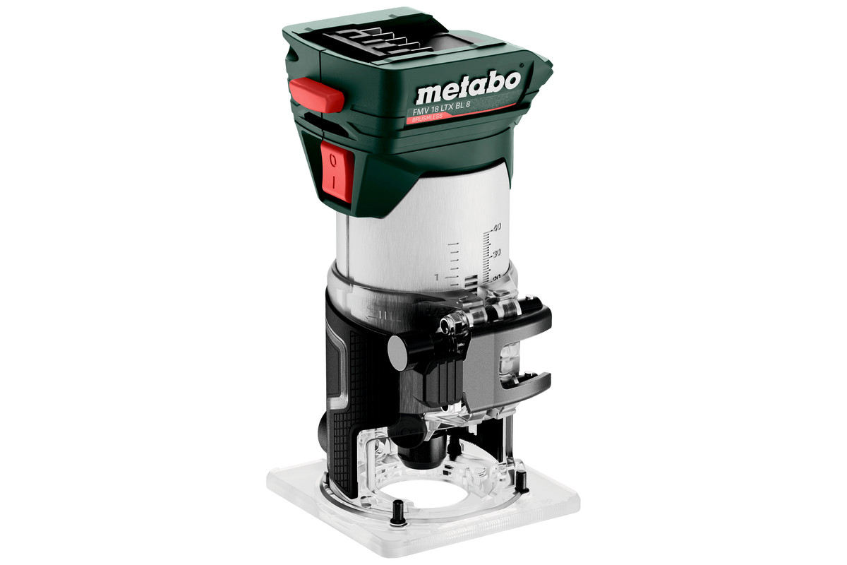 METABO Akku-Kantenfräse FMV 18 LTX BL 8 601742800 metaBOX 145 METABO Akku-Kantenfräse FMV 18 LTX BL 8 601742800 metaBOX 145