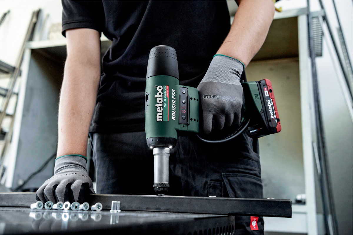 METABO Akku-Nietmutternpistole NMP 18 LTX BL M10 601788840 metaBOX 145 M METABO Akku-Nietmutternpistole NMP 18 LTX BL M10 601788840 metaBOX 145 M