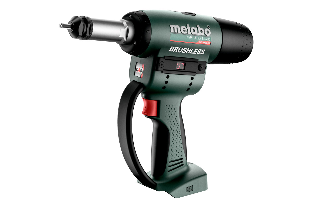METABO Akku-Nietmutternpistole NMP 18 LTX BL M10 601788840 metaBOX 145 M METABO Akku-Nietmutternpistole NMP 18 LTX BL M10 601788840 metaBOX 145 M