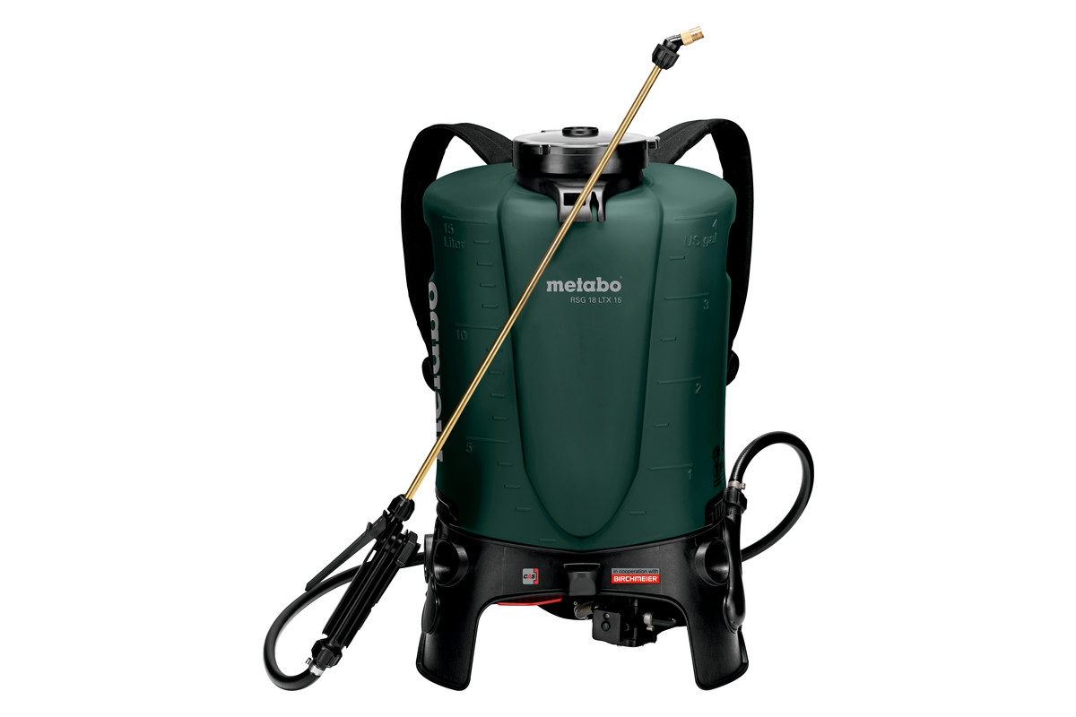 METABO Akku-Rückensprühgerät RSG 18 LTX 15 602038850 Karton METABO Akku-Rückensprühgerät RSG 18 LTX 15 602038850 Karton