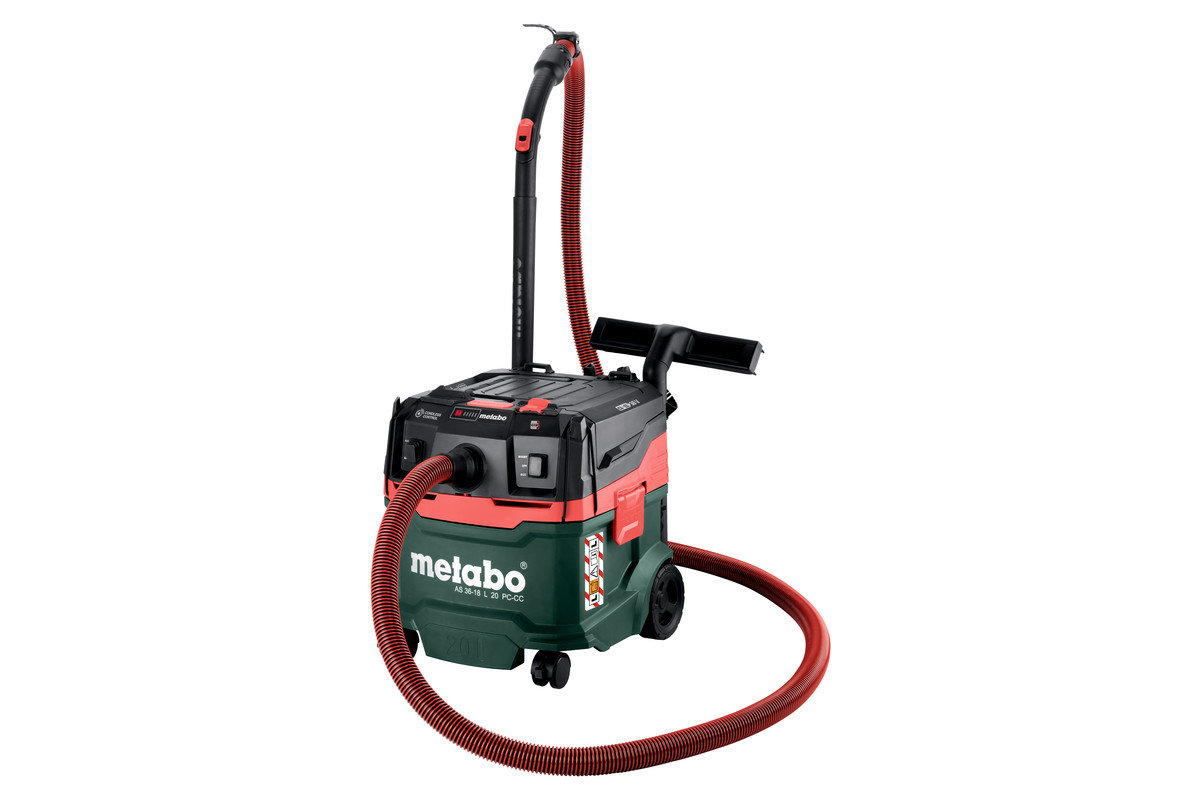 METABO Akku-Sauger AS 36-18 L 20 PC-CC 602072850 METABO Akku-Sauger AS 36-18 L 20 PC-CC 602072850