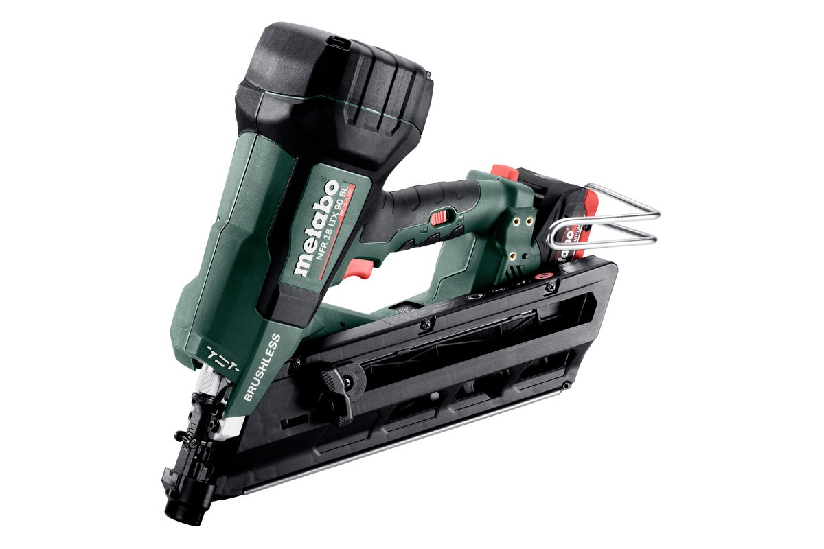 METABO Akku-Nagler NFR 18 LTX 90 BL 612090800 metaBOX 340 METABO Akku-Nagler NFR 18 LTX 90 BL 612090800 metaBOX 340