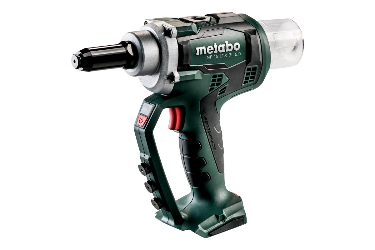 METABO Akku-Blindnietpistole NP 18 LTX BL 5.0 619002890 Karton METABO Akku-Blindnietpistole NP 18 LTX BL 5.0 619002890 Karton