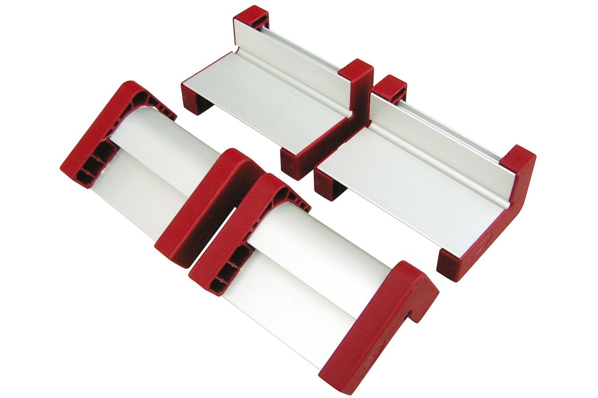 Lamello Spannerset Profilzulage, 4 Stück, L 12 cm Lamello Spannerset Profilzulage, 4 Stück, L 12 cm