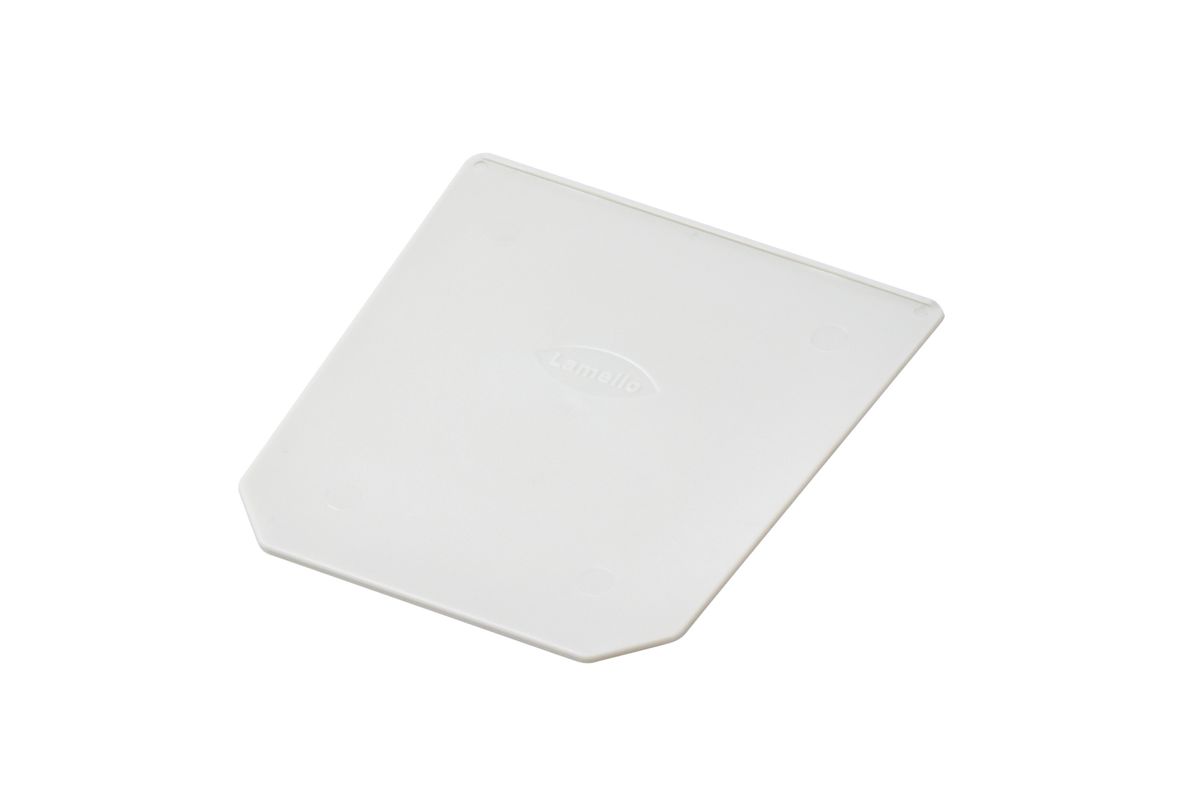 Lamello Trenner Tiefzieheinlage, lichtgrau, 125x117x2 mm Lamello Trenner Tiefzieheinlage, lichtgrau, 125x117x2 mm