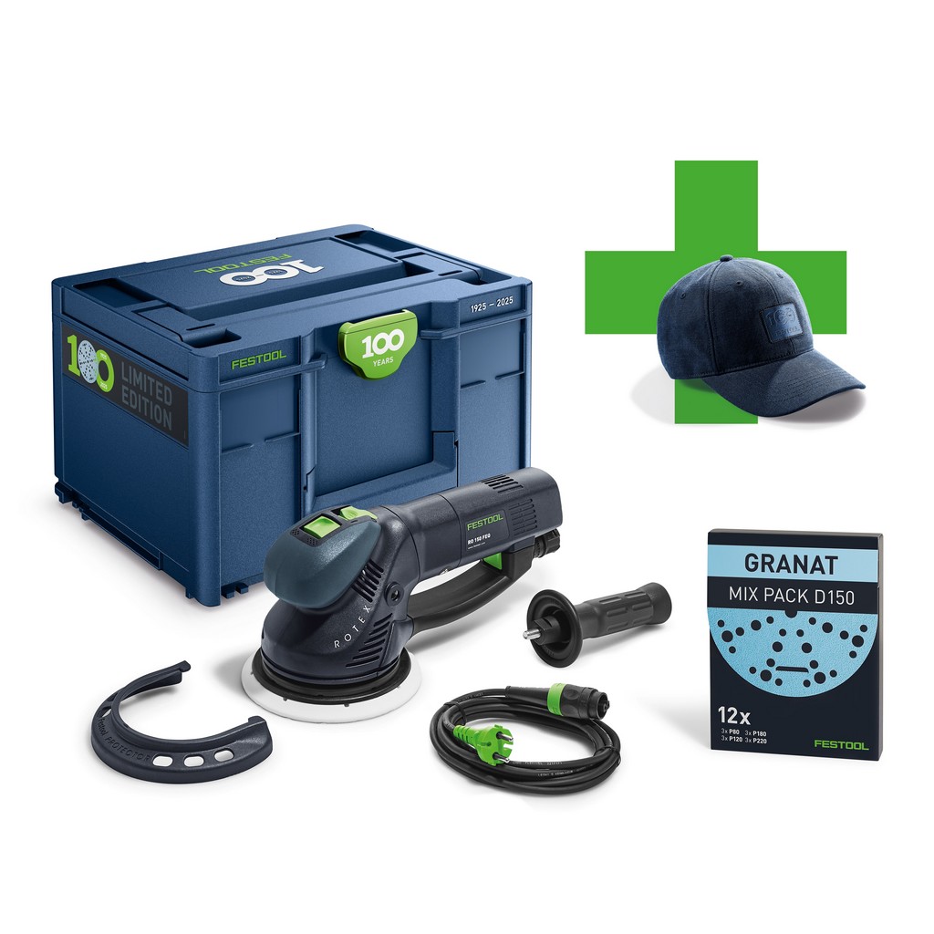 Festool Getriebe-Exzenterschleifer ROTEX 150 FEQ-Plus 100Y im Systainer³ 578233 Festool Getriebe-Exzenterschleifer ROTEX 150 FEQ-Plus 100Y im Systainer³ 578233