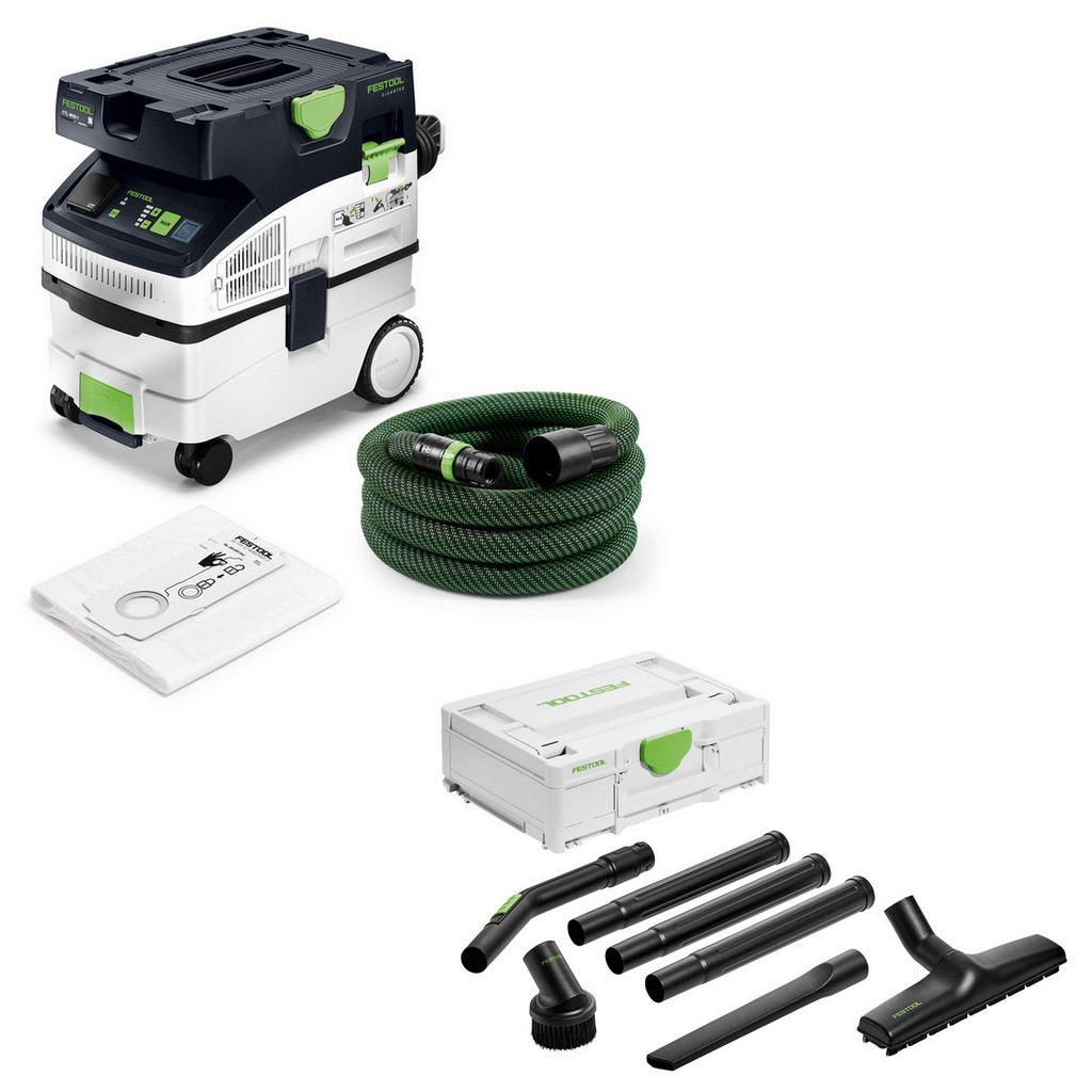 Festool Absaugmobil CTL MIDI I 578309 + Reinigungsset RS-ST D 27/36-Plus 577257 Festool Absaugmobil CTL MIDI I 578309 + Reinigungsset RS-ST D 27/36-Plus 577257