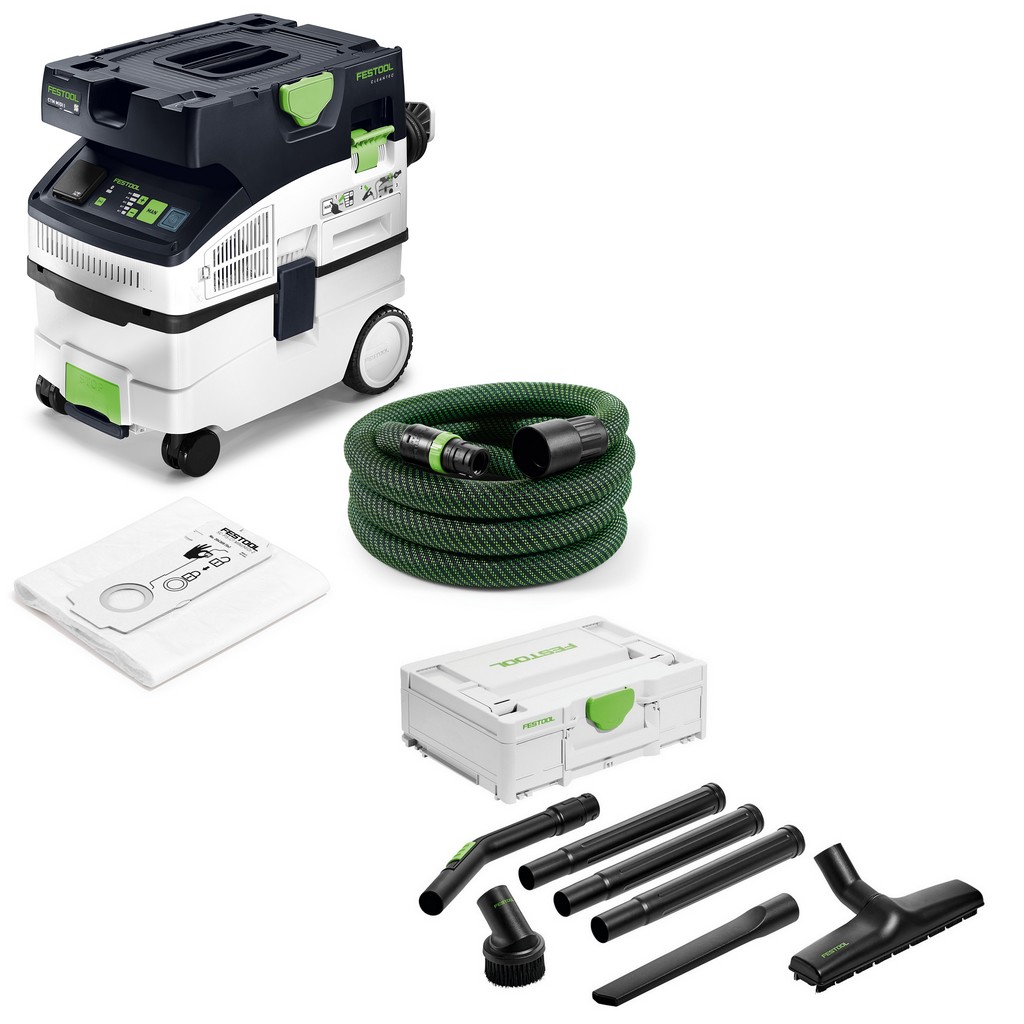 Festool Absaugmobil CTM MIDI I 578301 + Reinigungsset RS-ST D 27/36-Plus 577257 Festool Absaugmobil CTM MIDI I 578301 + Reinigungsset RS-ST D 27/36-Plus 577257