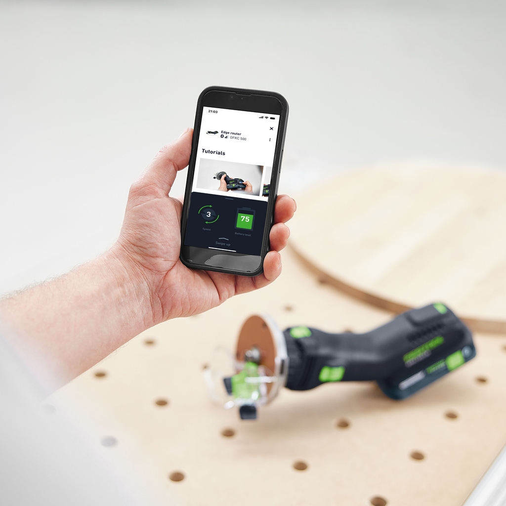 Festool Akku Kantenfräse OFKC 500 R3 EB-Basic Solo ohne Akku u. Ladegerät 577985 Festool Akku Kantenfräse OFKC 500 R3 EB-Basic Solo ohne Akku u. Ladegerät 577985