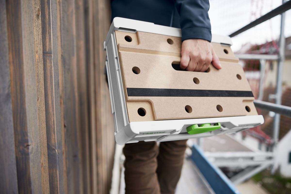 Festool Systainer SYS3-MFT M 112 mobile Werkbank MDF Werkzeugkoffer 578496 Festool Systainer SYS3-MFT M 112 mobile Werkbank MDF Werkzeugkoffer 578496
