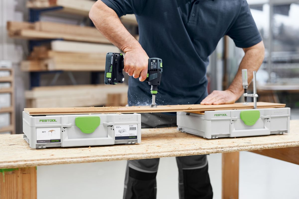Festool Systainer SYS3-MFT M 112 mobile Werkbank MDF Werkzeugkoffer 578496 Festool Systainer SYS3-MFT M 112 mobile Werkbank MDF Werkzeugkoffer 578496