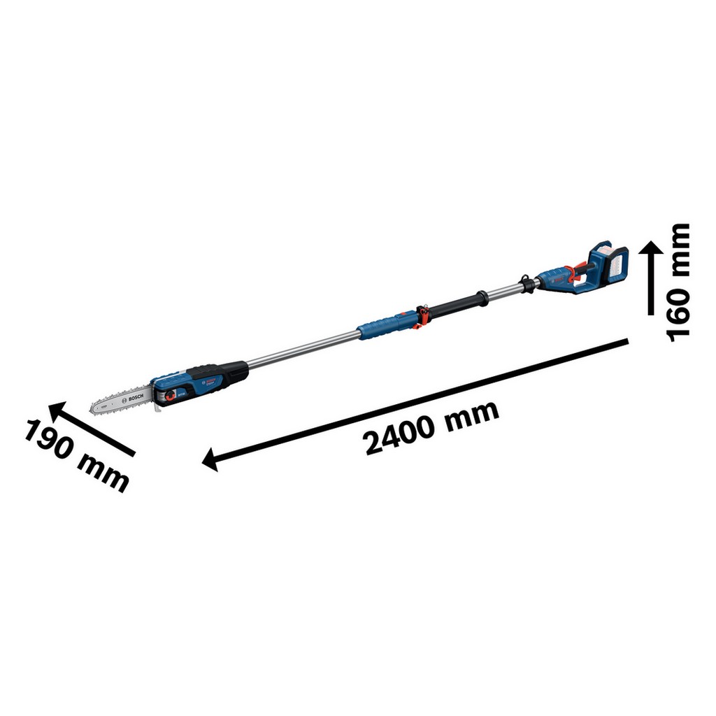 Bosch Professional Akku Teleskop Hochentaster GKE 18V-25 TP 2,9 m 06008D6000 Bosch Professional Akku Teleskop Hochentaster GKE 18V-25 TP 2,9 m 06008D6000