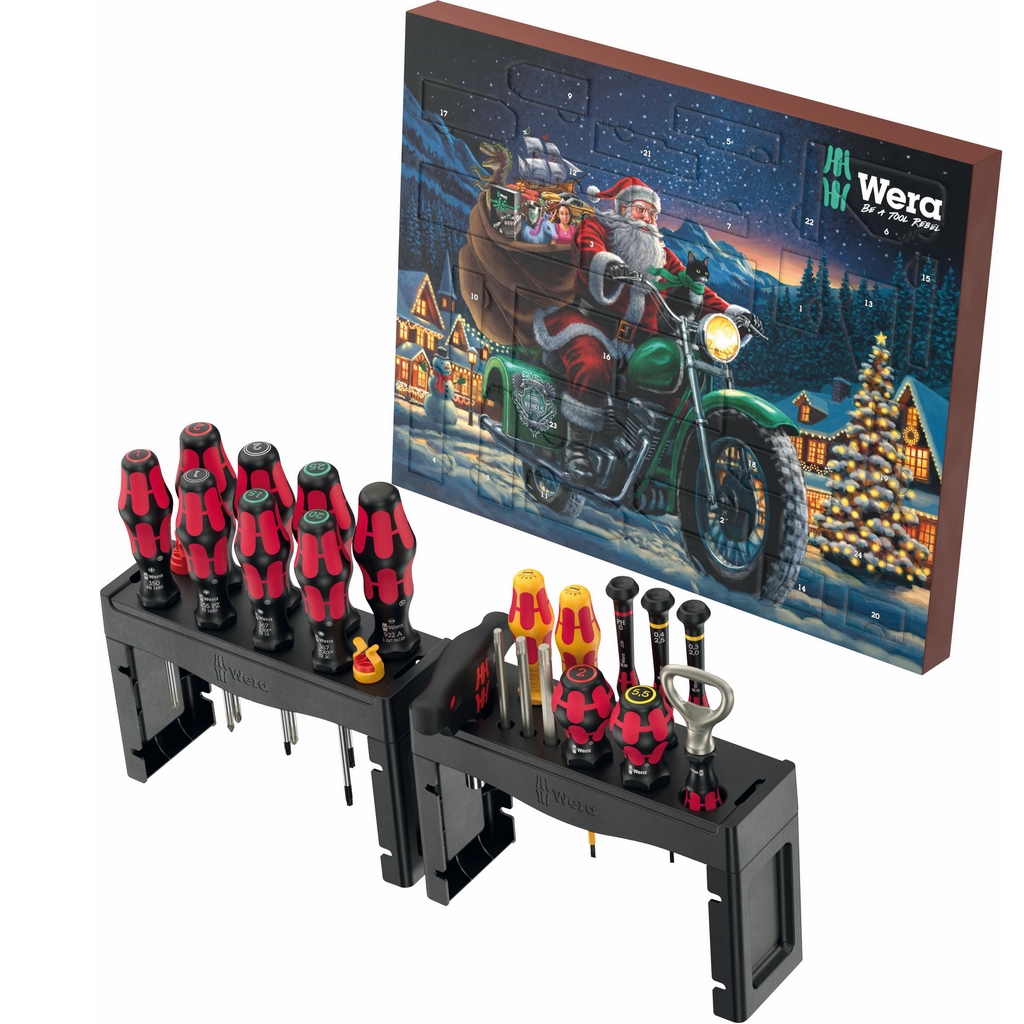 Wera Adventskalender 2025 Geschenk neutrale Verpackung 05136610001 Wera Adventskalender 2025 Geschenk neutrale Verpackung 05136610001