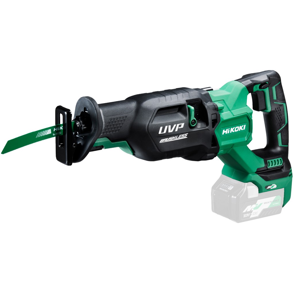 HiKoKi 36 V Akku Säbelsäge CR36DAW4Z 3000 u/min für Holz Stahl Edelstahl Rohre HiKoKi 36 V Akku Säbelsäge CR36DAW4Z 3000 u/min für Holz Stahl Edelstahl Rohre