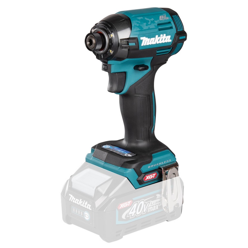 Makita Akku-Schlagschrauber XGT Solo 40 V 1/4 Zoll Innensechskant LED TD002GZ01 Makita Akku-Schlagschrauber XGT Solo 40 V 1/4 Zoll Innensechskant LED TD002GZ01