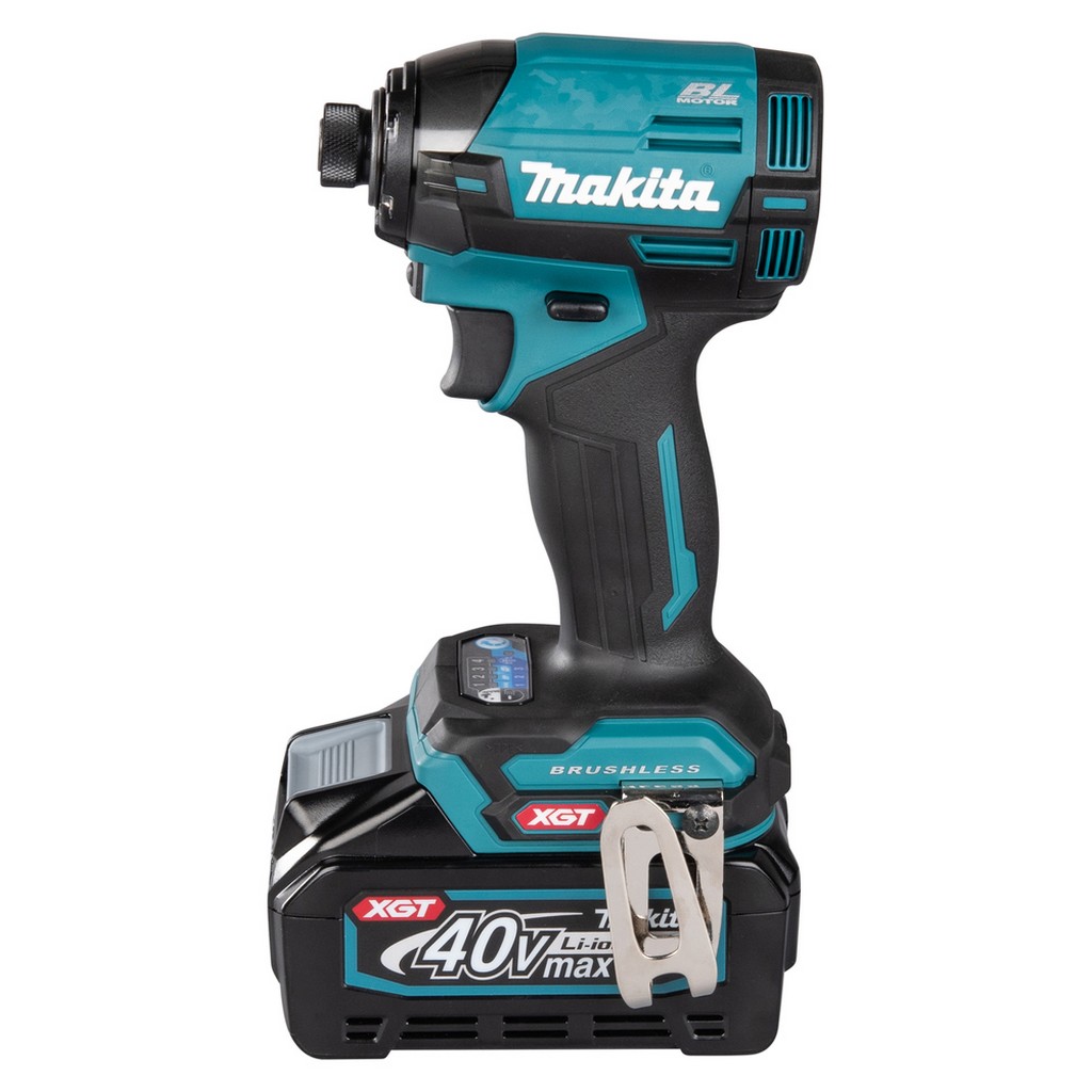 Makita Akku-Schlagschrauber XGT Solo 40 V 1/4 Zoll Innensechskant LED TD002GZ01 Makita Akku-Schlagschrauber XGT Solo 40 V 1/4 Zoll Innensechskant LED TD002GZ01