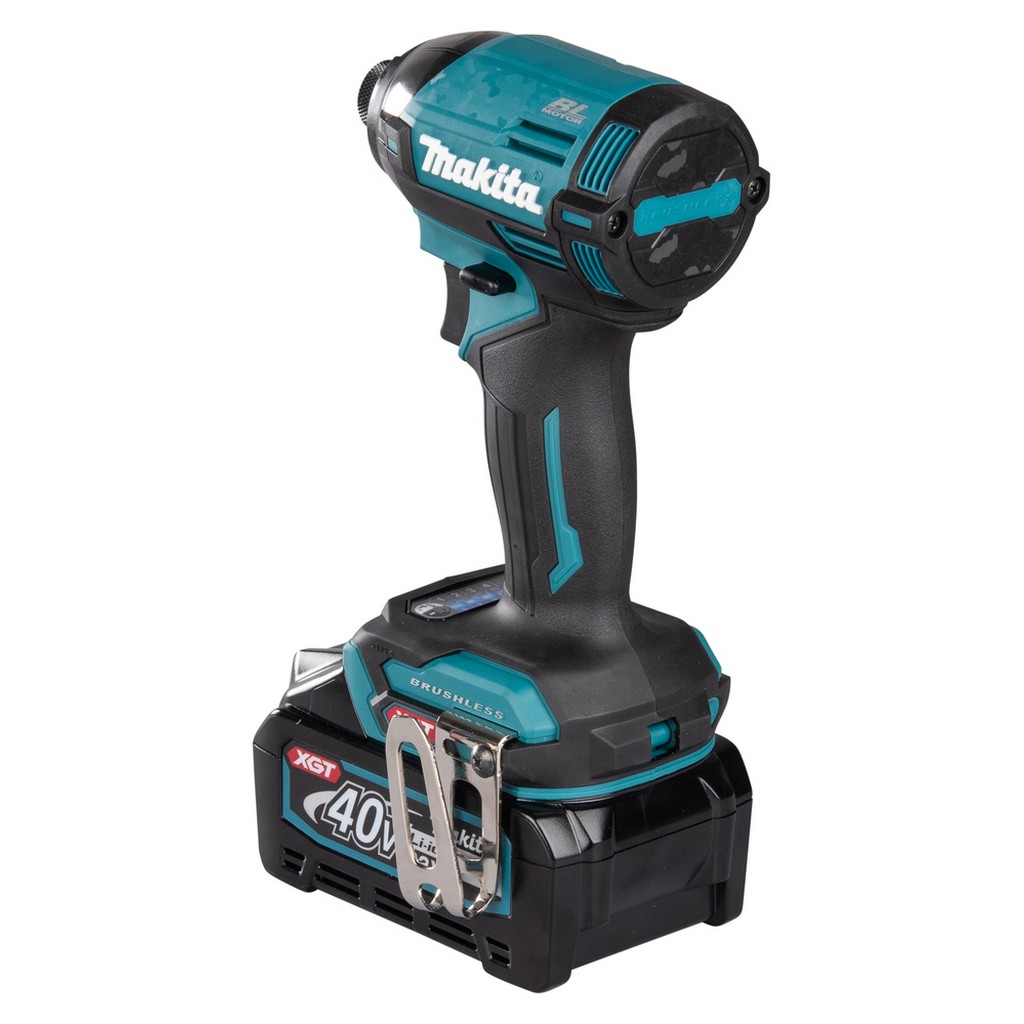 Makita Akku-Schlagschrauber XGT Solo 40 V 1/4 Zoll Innensechskant LED TD002GZ01 Makita Akku-Schlagschrauber XGT Solo 40 V 1/4 Zoll Innensechskant LED TD002GZ01