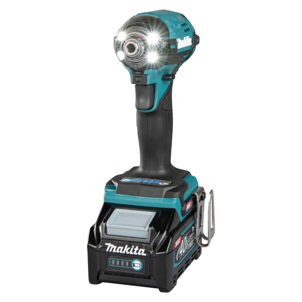 Makita Akku-Schlagschrauber XGT Solo 40 V 1/4 Zoll Innensechskant LED TD002GZ01 Makita Akku-Schlagschrauber XGT Solo 40 V 1/4 Zoll Innensechskant LED TD002GZ01