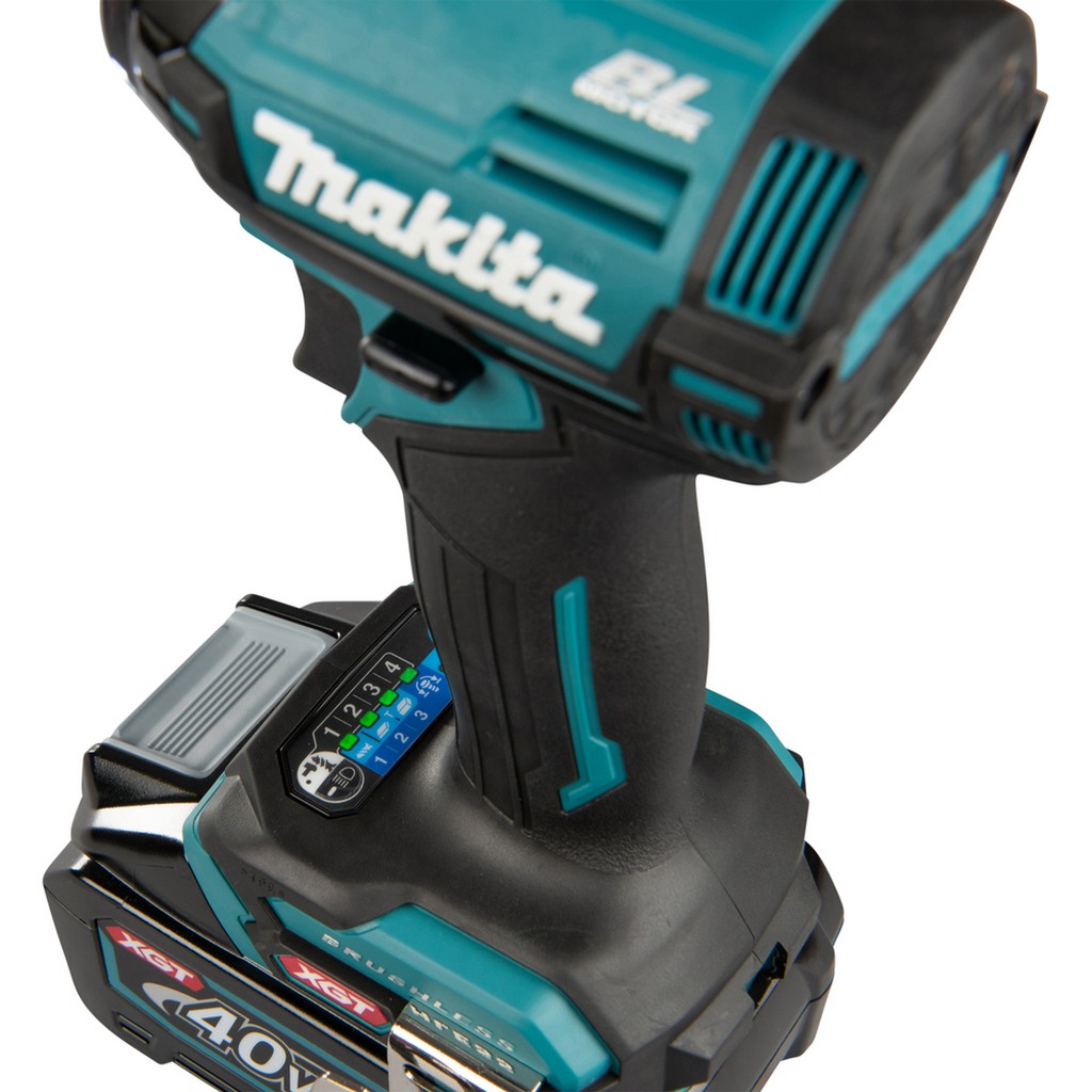 Makita Akku-Schlagschrauber XGT Solo 40 V 1/4 Zoll Innensechskant LED TD002GZ01 Makita Akku-Schlagschrauber XGT Solo 40 V 1/4 Zoll Innensechskant LED TD002GZ01